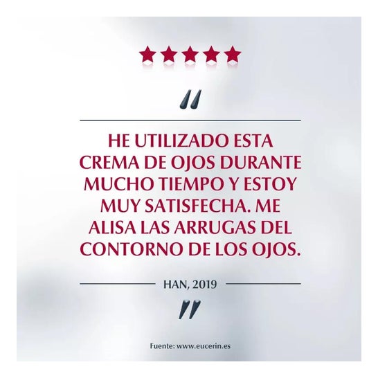 Eucerin Hyaluron-Filler + Volume-Lift Contorno De Ojos SPF15 15ml