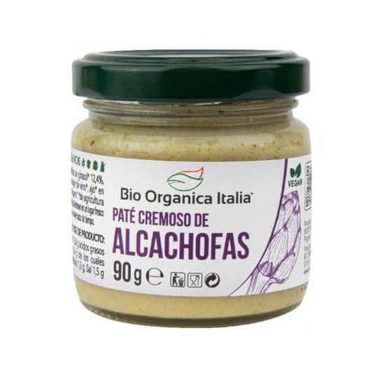 Bio Organica Italia Paté Alcachofas 100 g