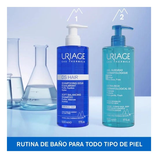 Uriage DS Hair Champú Suave Regulador 500ml