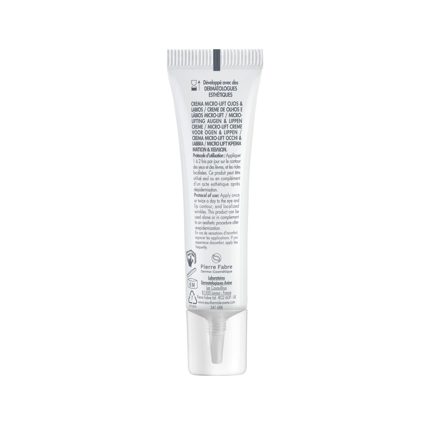 Avène Hyaluron Active Procedure Micro-Lift Ojos y Labios 15ml