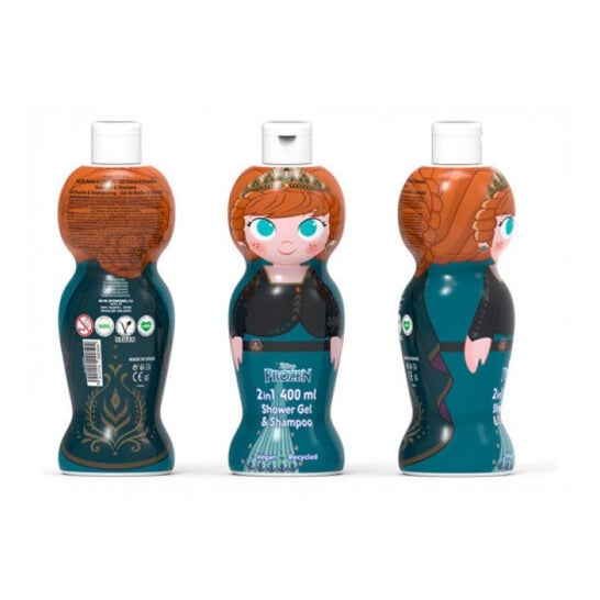 Frozen Anna Shower Gel Shampoo 400 ml