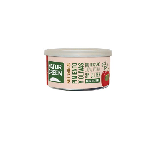 Naturgreen Paté Ecológico de Pimiento y Olivas 125 g