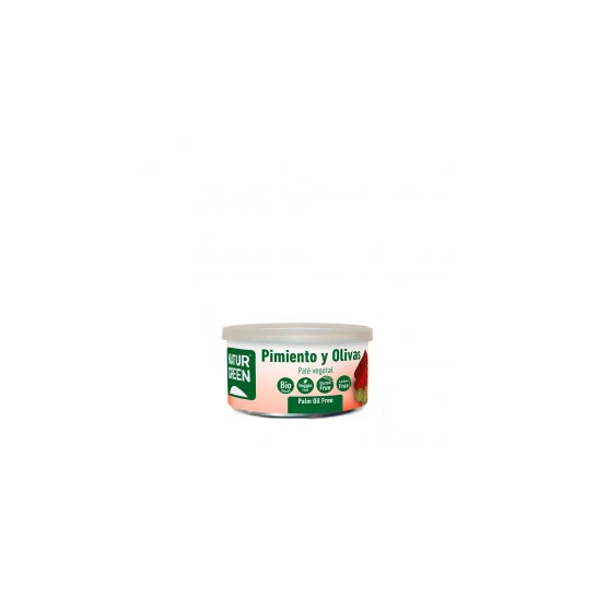 Naturgreen Paté Ecológico de Pimiento y Olivas 125 g
