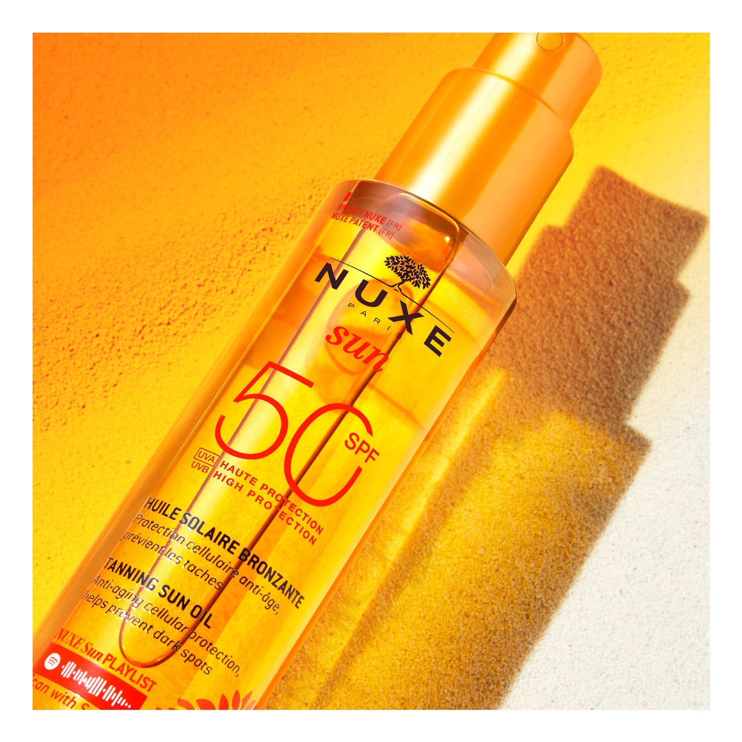 Nuxe Sun Aceite Solar Bronceador SPF50 150ml