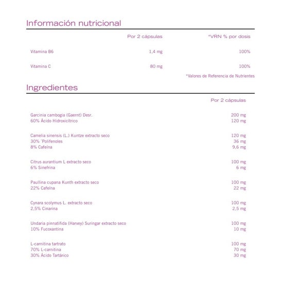 Q77+ Comprimidos quemagrasas 60cáps