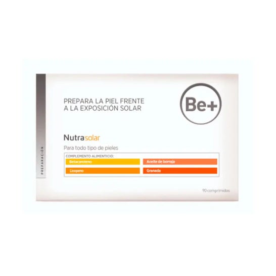 Be+ Nutra Solar Comprimidos 90 Comprimidos