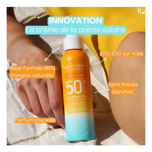 Respectueuse Crema Solar SPF50 100ml