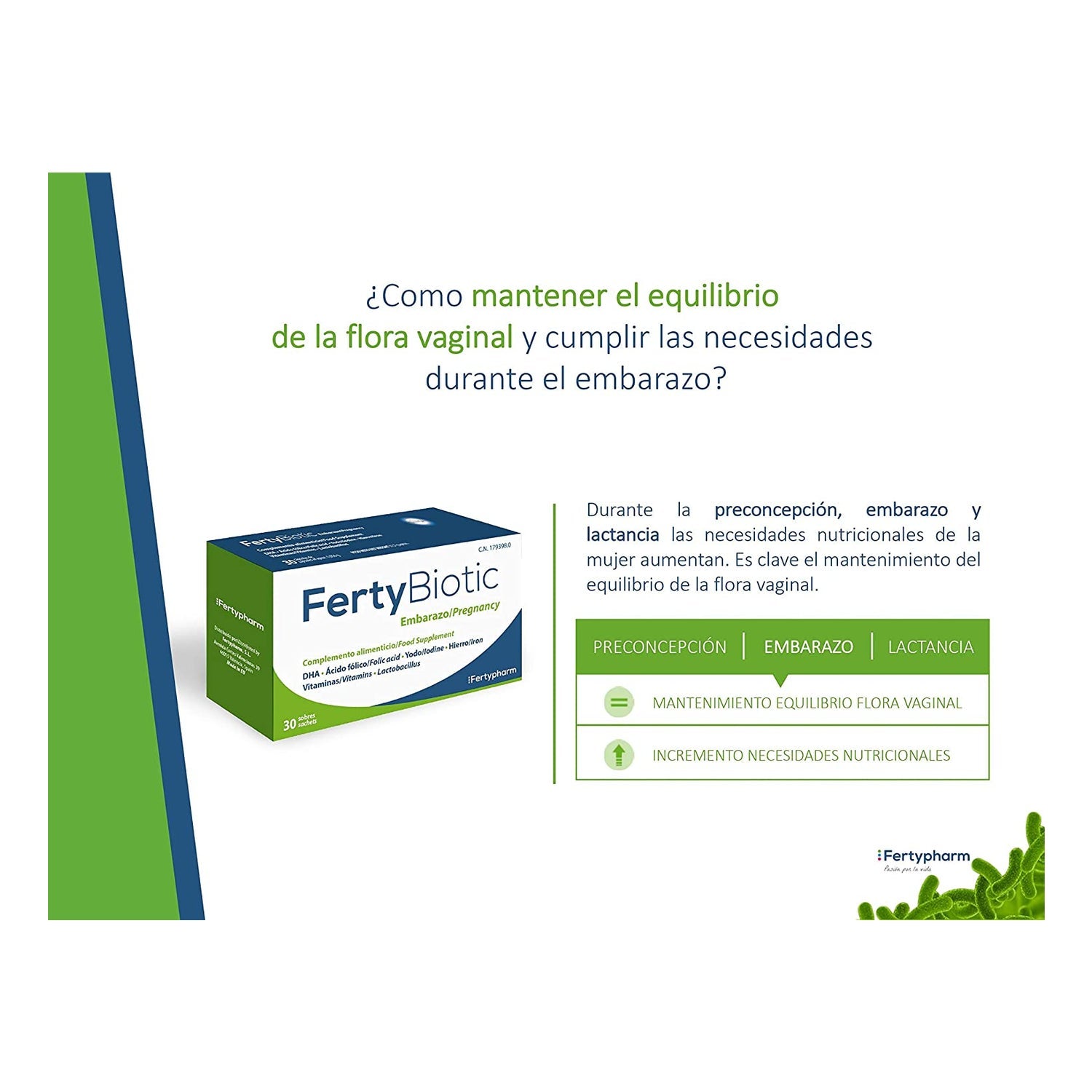 FertyBiotic Embarazo 30caps