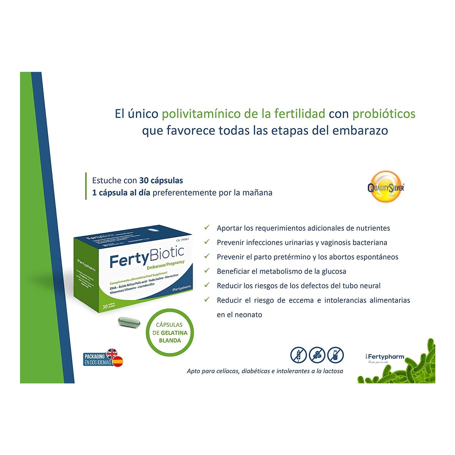 FertyBiotic Embarazo 30caps