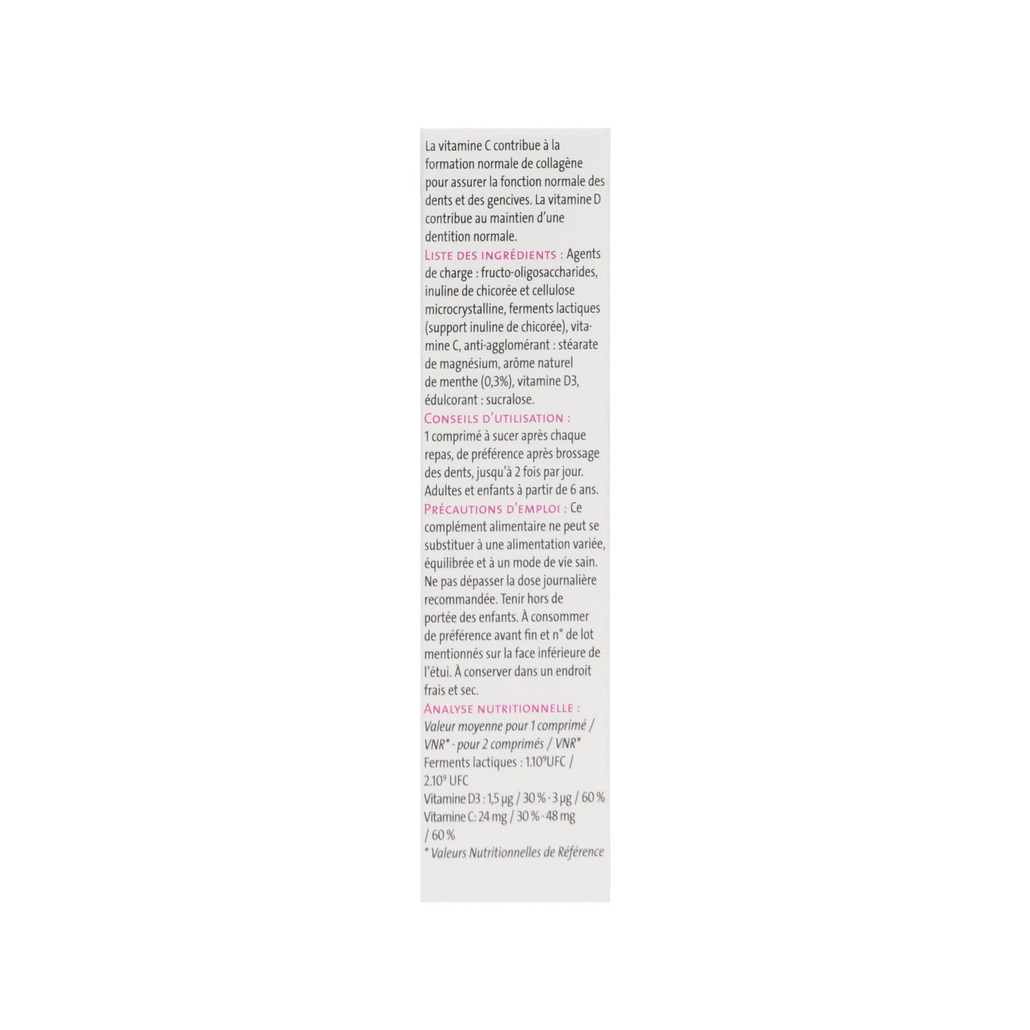 Lactibiane Bucodental 30comp