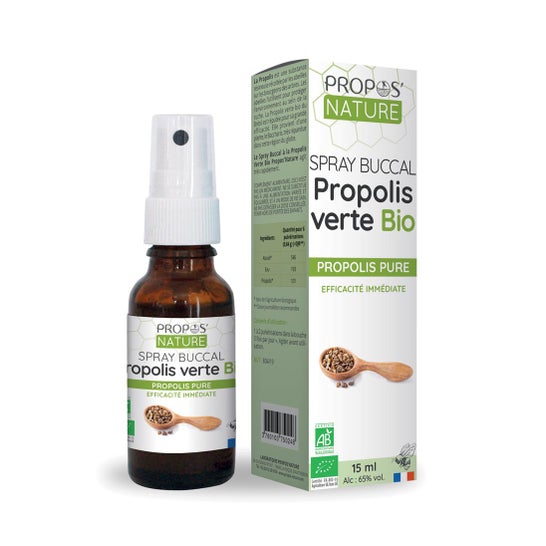 Propos'Nature Spray Bucal de Própolis Verde Bio 15 ml