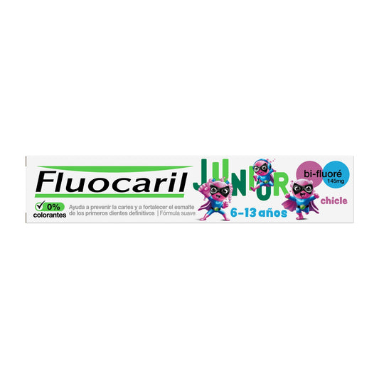Fluocaril® Junior gel dentífrico sabor chicle 75ml