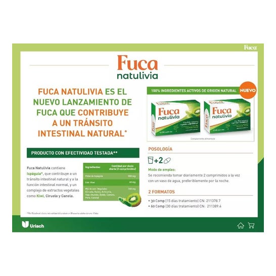 Aquilea Fuca Natuliva 30comp