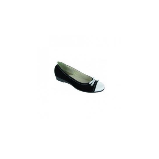 Scholl Zapato Liegi negro blanco talla 35