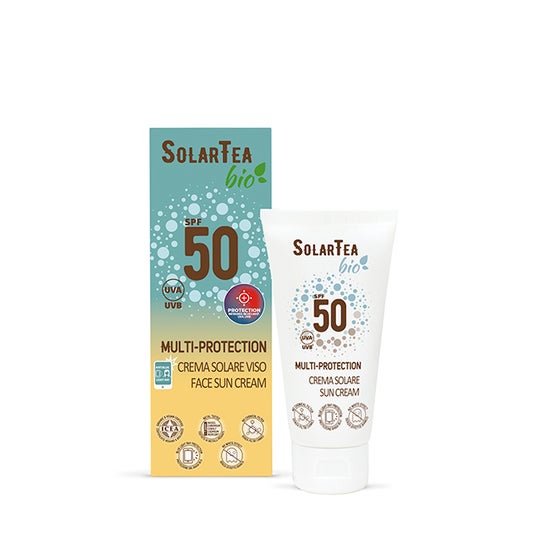 SolarTea Bio Crema Solar Facial Multiprotección SPF50 50ml