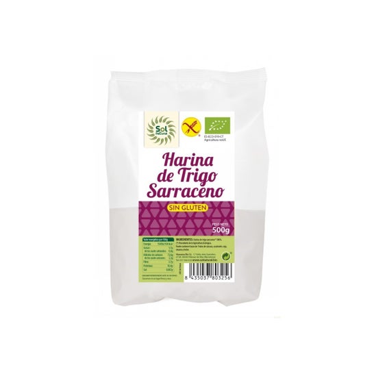 Sol Natural Harina Trigo Sarraceno Sin Gluten Bio 500g