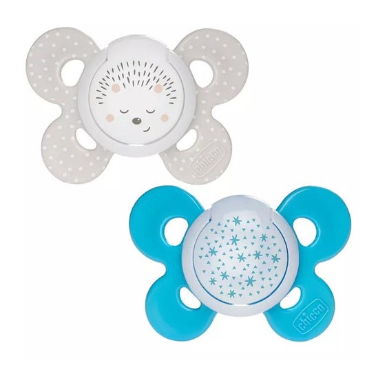 Chicco Chupete Silicona Physio Comfort Niño 16-36 M 2u