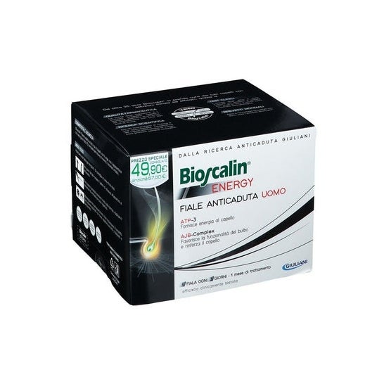 Bioscalin Energy Anticaida Hombre 10uds