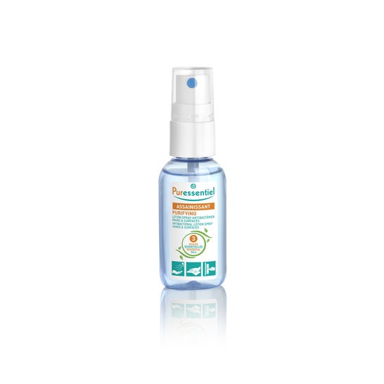 Puressentiel loción purificante en spray para manos y superficies 25 ml