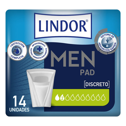 Lindor Men Pad Normal 14uds