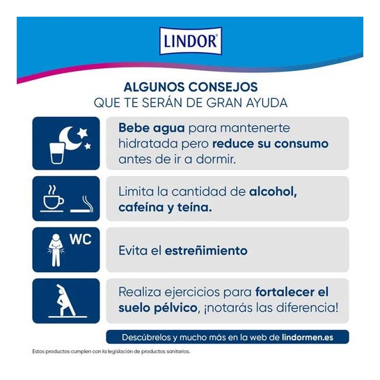 Lindor Men Pad Normal 14uds