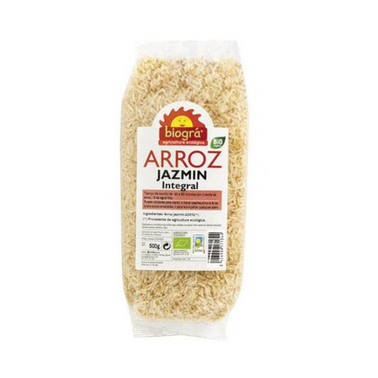 Biogra Arroz Jazmín Integral Bio 500g