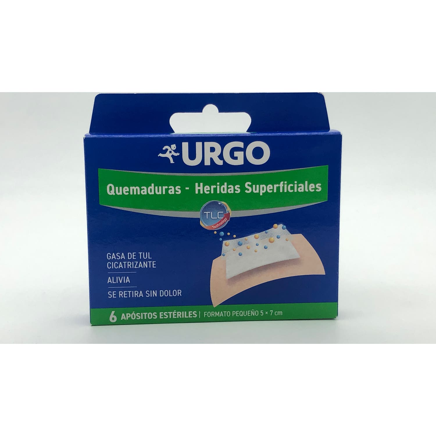 Urgo Quemaduras y Heridas Superficiales 6 apósitos 5 x 7cm