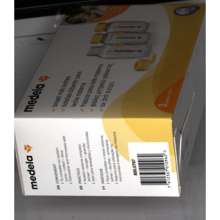 Medela Pack Botella Biberón 150ml 3uds