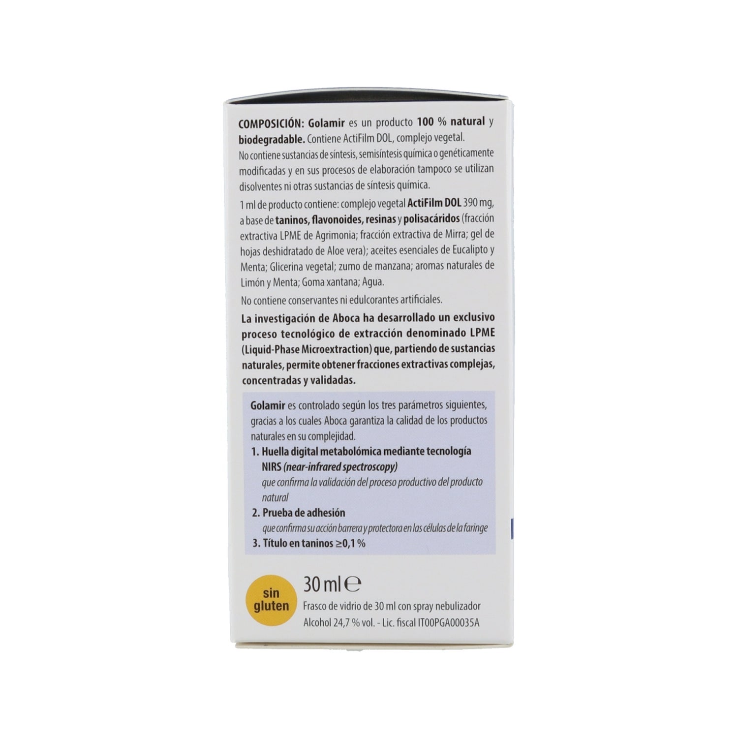 Aboca Golamir Spray 30ml