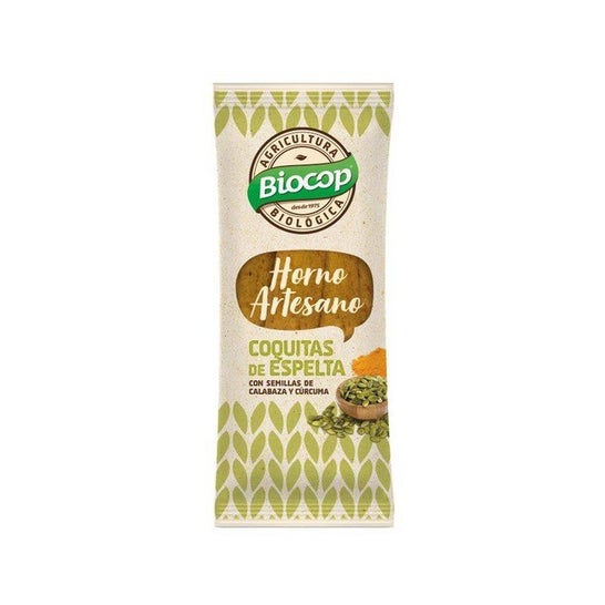Biocop Coquitas de Espelta con Calabaza Cúrcuma 75 g