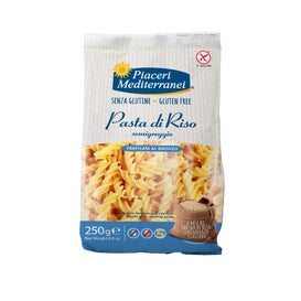 Piaceri Mediterranei Pasta Arroz Fusilli Sin Gluten 250g