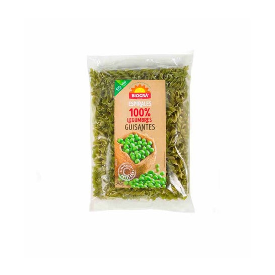 Biográ Espirales guisantes Bio 250 g