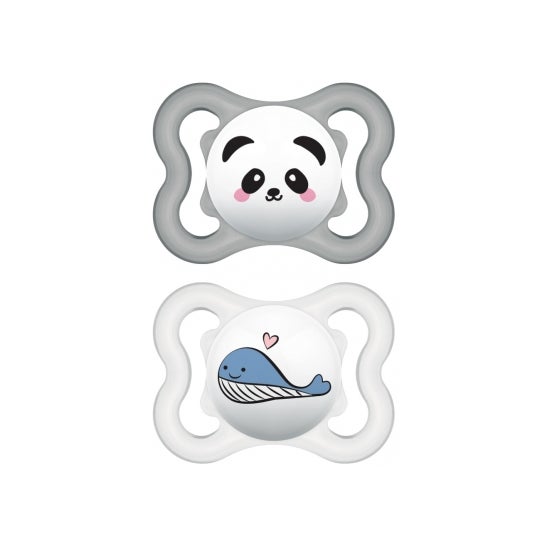 MAM Succette Supreme 2-6+ Meses Silicone 2uds