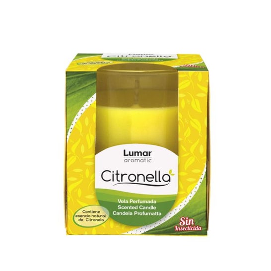 Velas Lumar Vela Perfumada Citronela Vaso 85x70mm 1ud