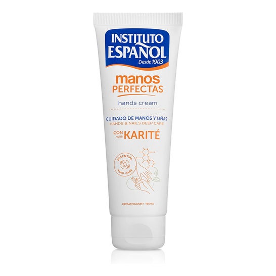 Instituto Español Manos Perfectas Cuidado de Manos y Uñas con Karité 75 ml