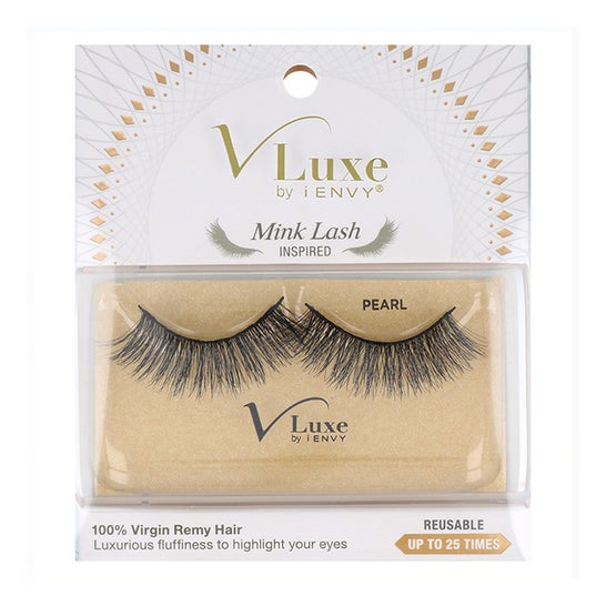 I-Envy V Luxe Cabello Remy Pestañas Inspired Pearl 1 par