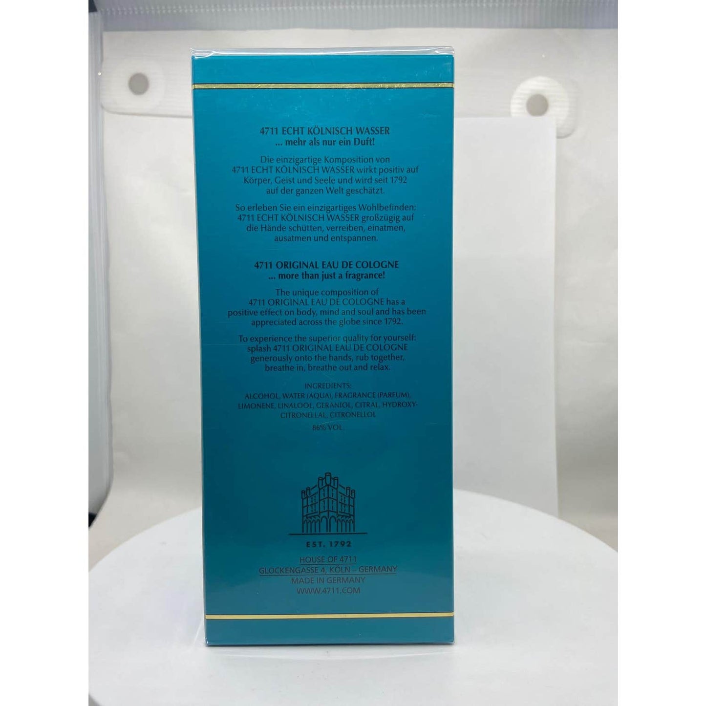 4711 Agua De Colonia 400ml