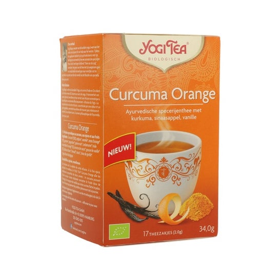 Té Yogi Naranja Cúrcuma 34G