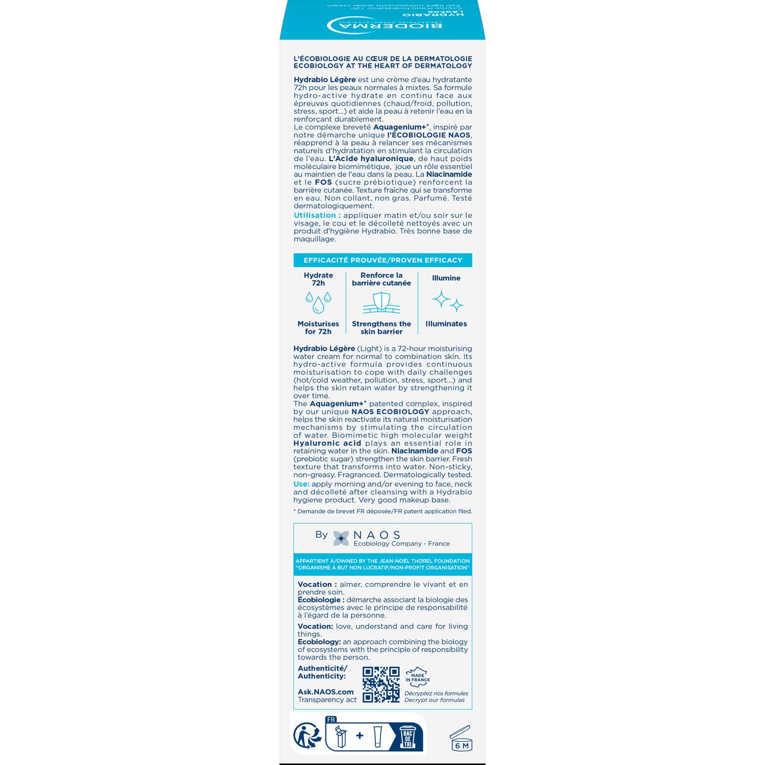 Bioderma Hydrabio Ligera 40ml