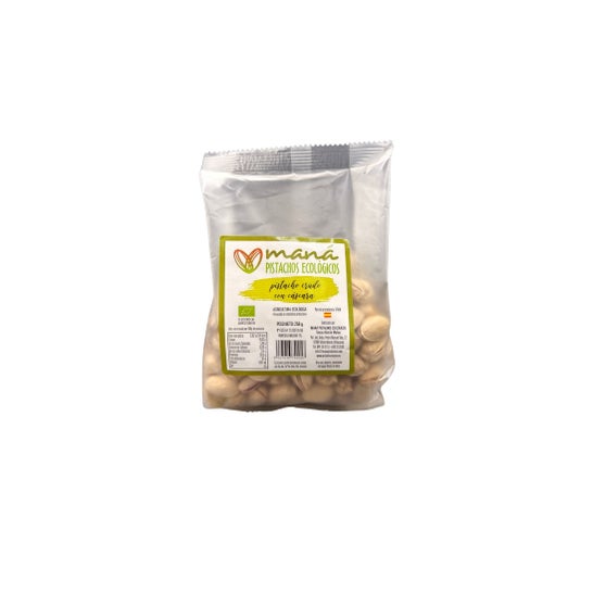 Maná Pistachos Pistacho Ecológico Crudo con Cáscara 250 g