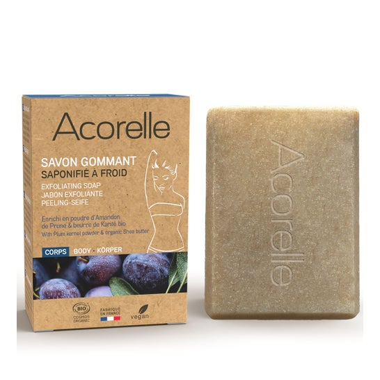 Acorelle Jabón Exfoliante Sólido Bio 100 g