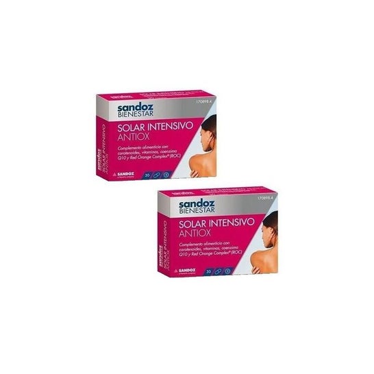 Sandoz Pack Solar Intensivo Antiox
