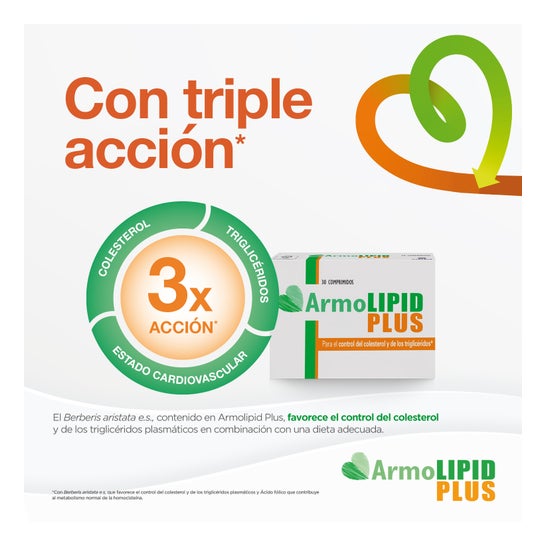 ArmoLIPID Plus Control Colesterol 30comp
