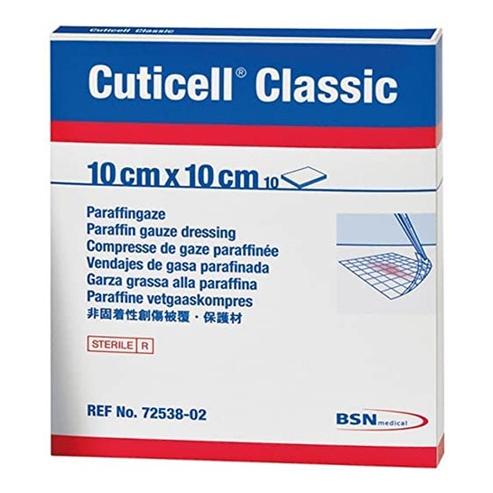 BSN Cuticel Classic Gasas 10x10cm