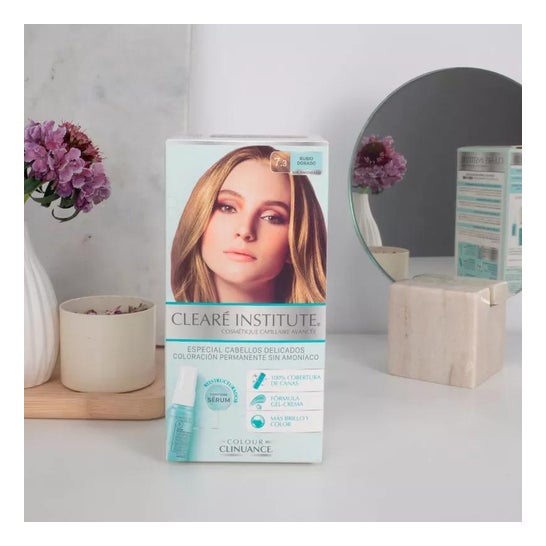 Clearé Institute Colour Clinuance 7.3 Rubio Dorado 170 ml