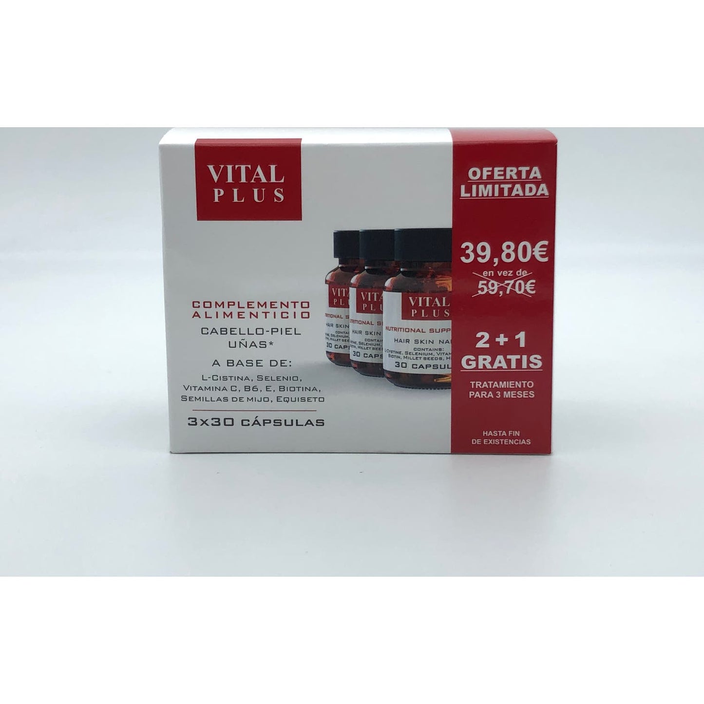 Vital Plus Capsulas Promocion 90 Capsulas