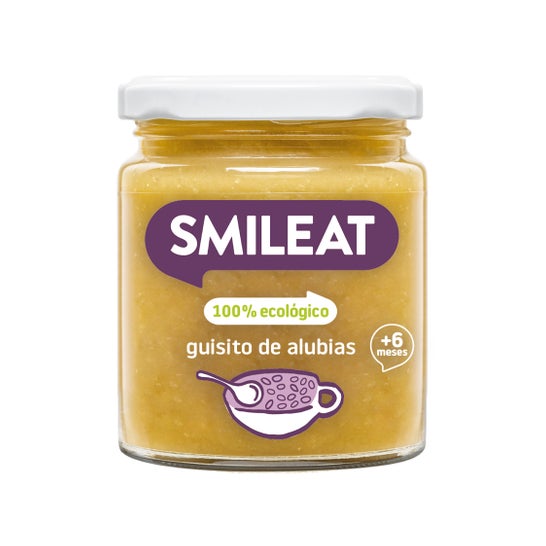 Smileat Tarrito Ecológico de Guisito de Alubias 230 g
