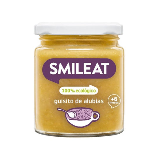 Smileat Tarrito Ecológico de Guisito de Alubias 230 g
