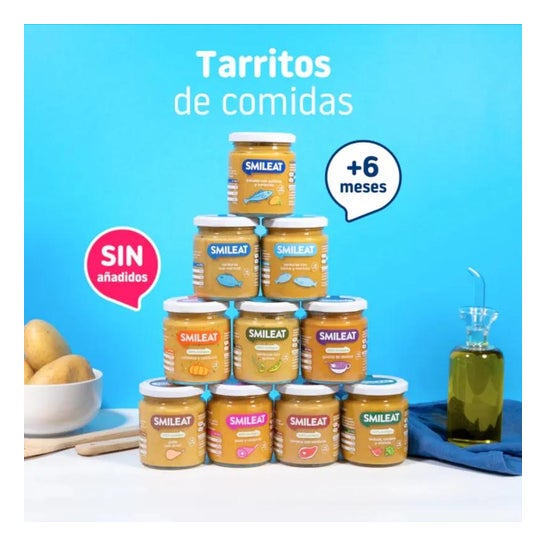 Smileat Tarrito Ecológico de Guisito de Alubias 230 g