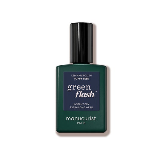 Manucurist Green Flash Esmalte Uñas Poppy Seed 15 ml